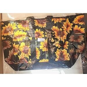 NWT Floral NGIL Sunflower Tote Bag